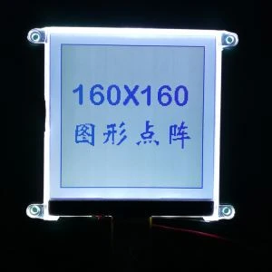 LCD gràfic 160x160, LCD gràfic blanc