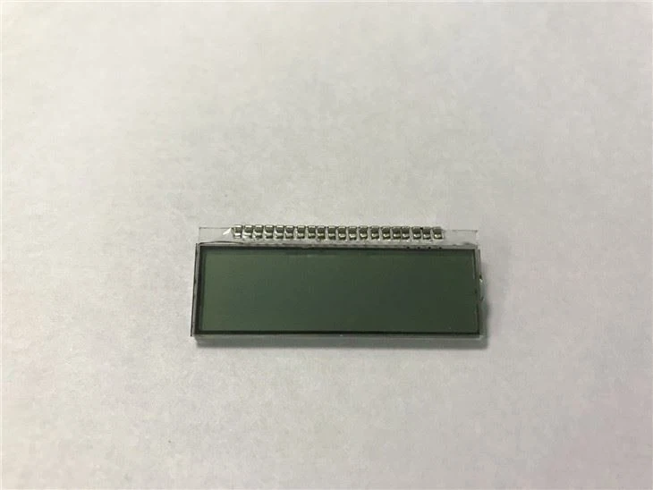 Custom Monochrome Black On White 7 Segment 8 Digit LCD Display With Pin Connect